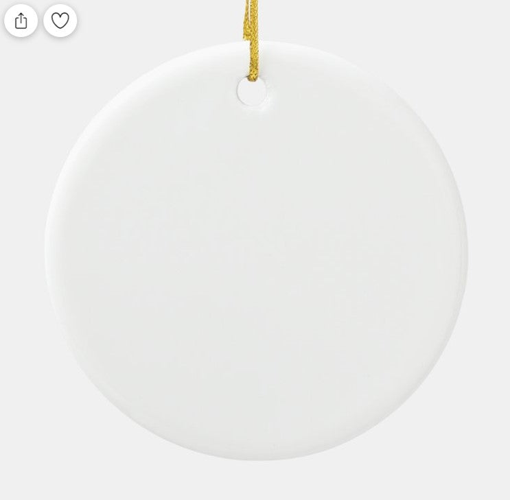 Dedham - Town Seal X-Mass Tree Ornament