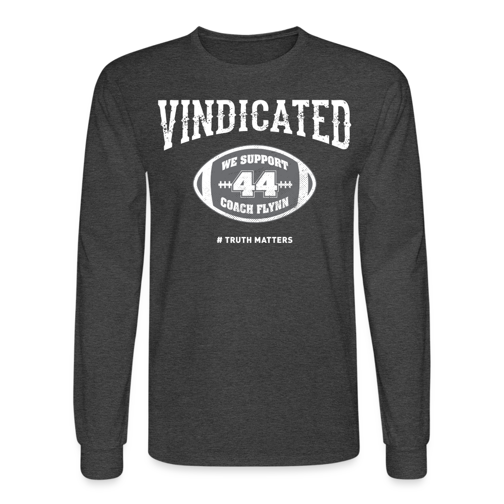 Coach Flynn Vindicated Long Sleeve Tee - heather black