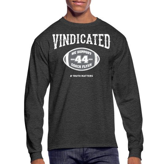 Coach Flynn Vindicated Long Sleeve Tee - heather black