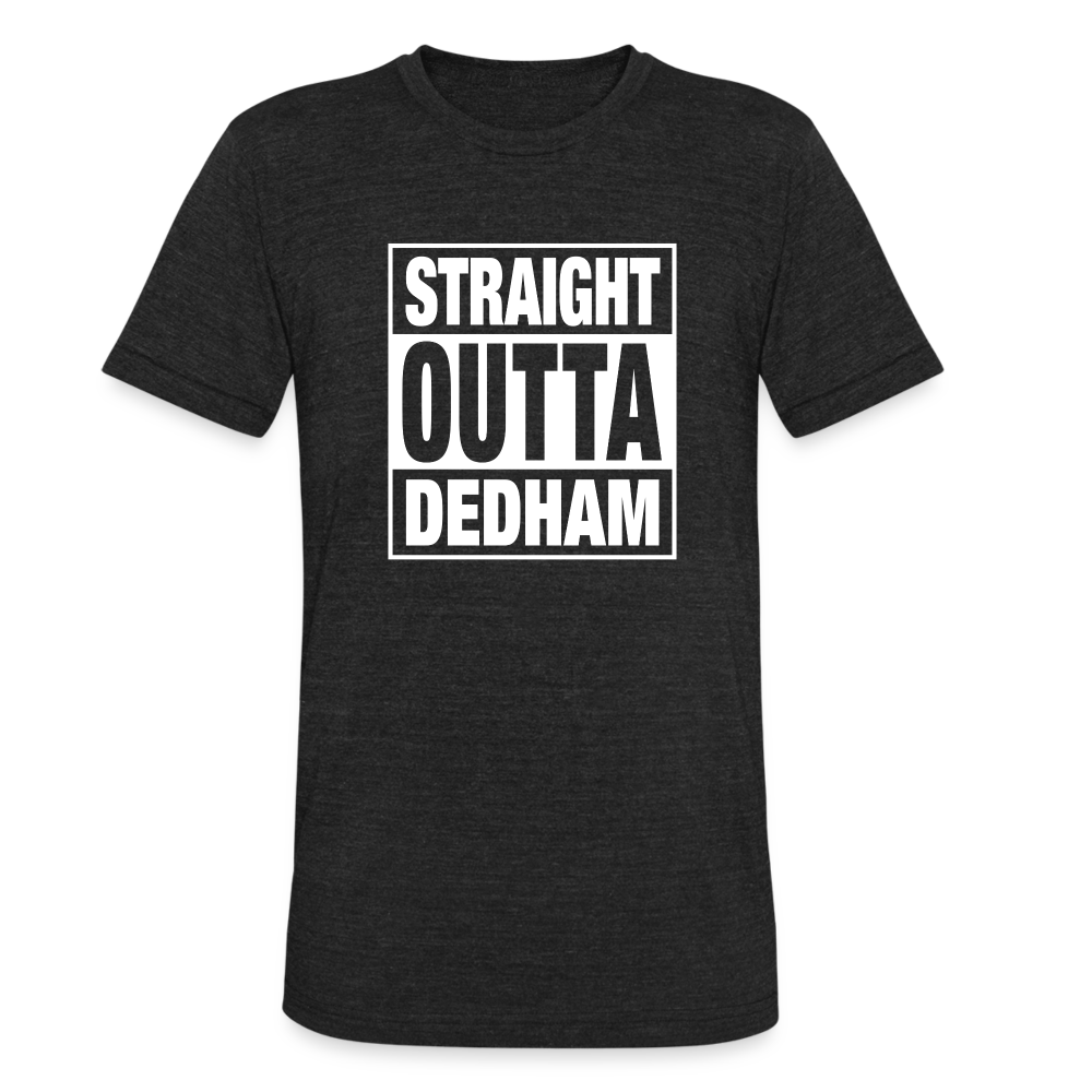 Straight Outta Dedham Tee - heather black