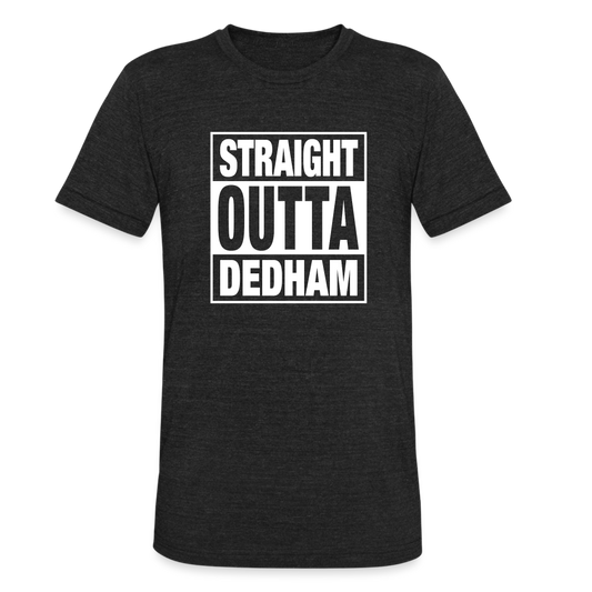 Straight Outta Dedham Tee - heather black